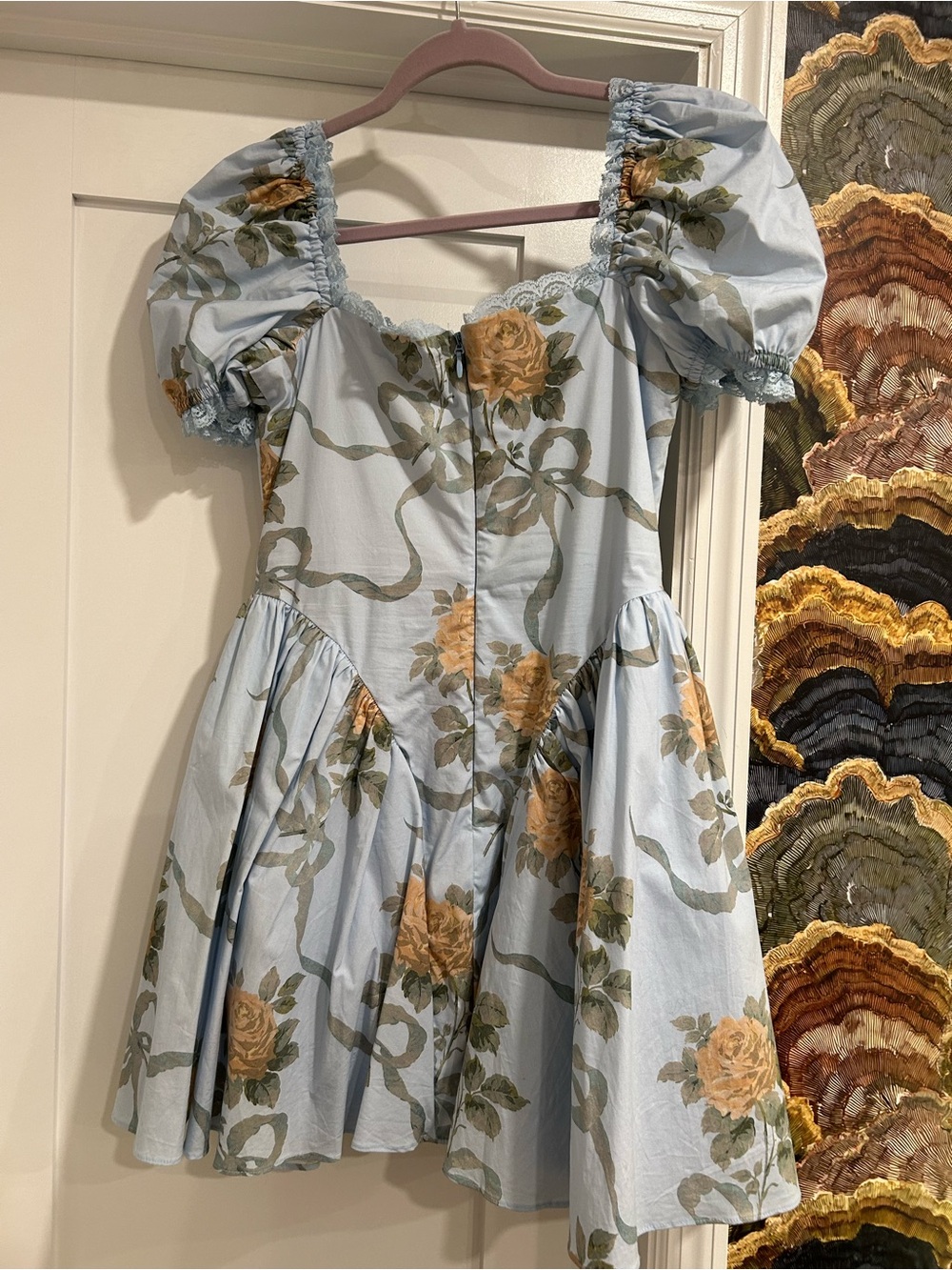 Rosie Puff Sleeve Stretch
Cotton Mini Sundress - Picture 6 of 8